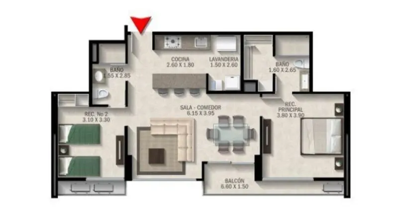 Alquiler de apartamento en PH Miro, El Cangrejo